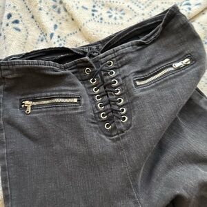 Wild Fable Black Velvet Pants